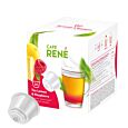 Café René Lemon & Raspberry Tea paket och kapsel till Dolce Gusto
