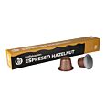 Kaffekapslen Espresso Hazelnut Premium paket och kapsel till Nespresso
