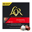 L'OR Splendente 20 paket och kapsel till Nespresso
