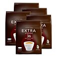 5 förpackningar med Kaffekapslen Extra Strong Medium för Senseo