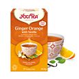 Ginger Orange te från Yogi Tea 
