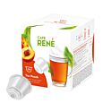 Café René Tea Peach paket och kapsel till Dolce Gusto
