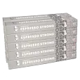 Förpackning med 100 aluminiumkapslar Kaffekapslen Espresso Strong för Nespresso