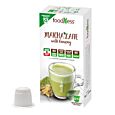 FoodNess Matcha Latte paket och kapsel till Nespresso
