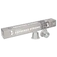 Kaffekapslen Espresso Strong Premium paket och kapsel till Nespresso
