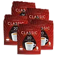 5 förpackningar med Kaffekapslen Classic Extra Large för Senseo