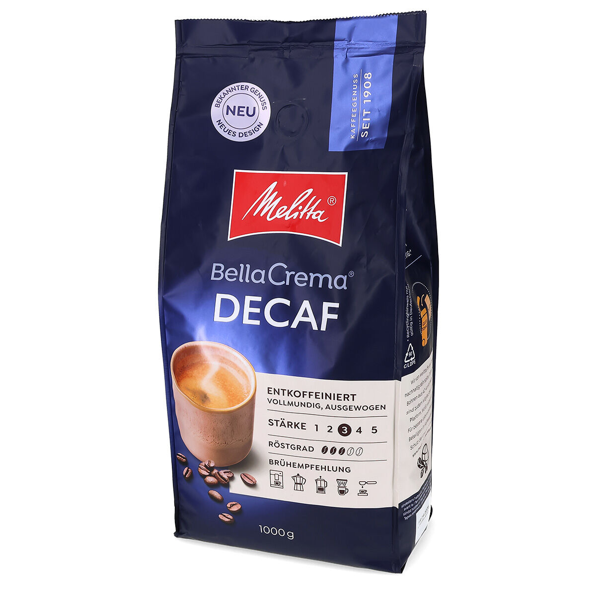 BellaCrema\u0020Koffeinfritt\u0020\u002D\u0020Melitta