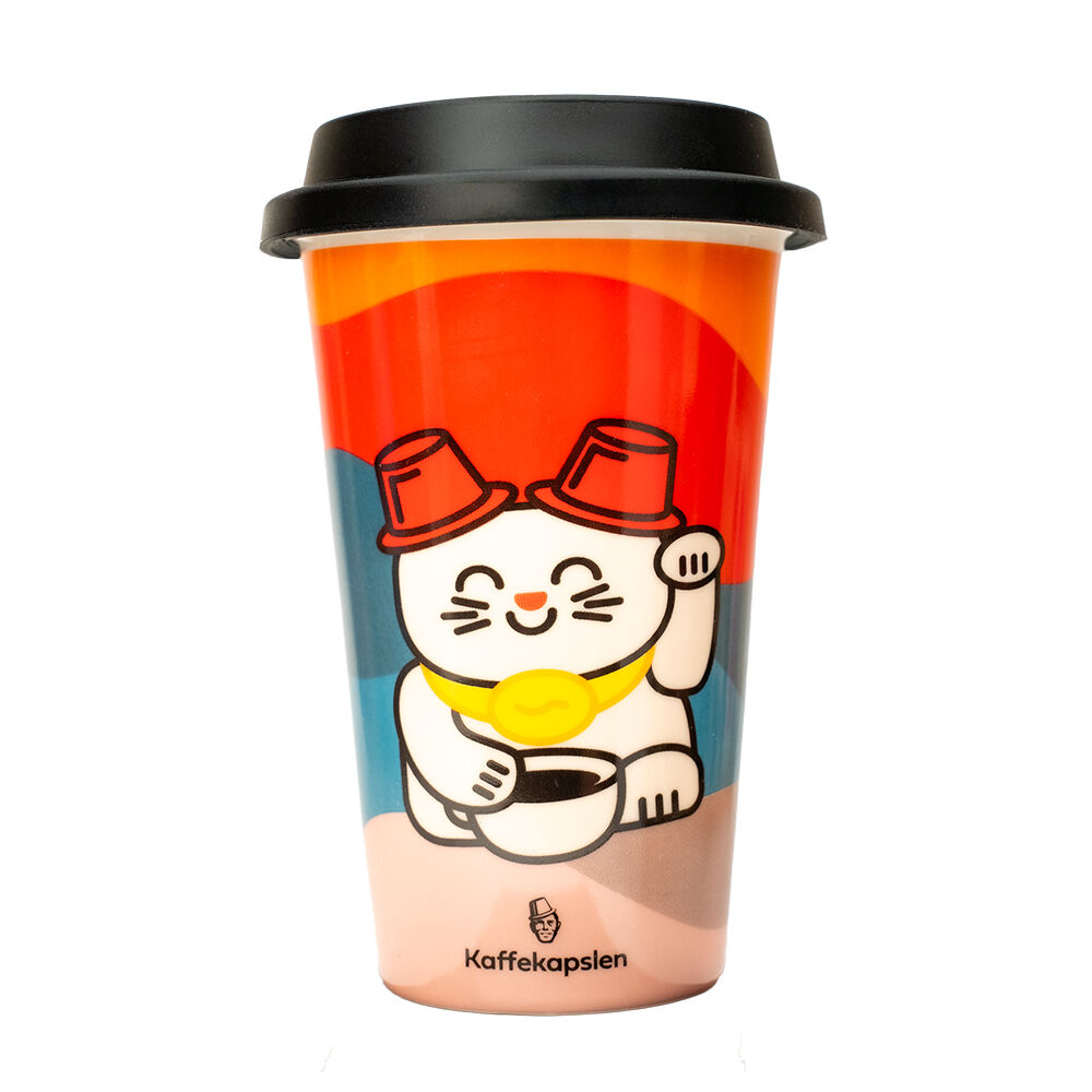 Katt\u0020Termomugg\u0020\u002D\u0020kaffekapslen